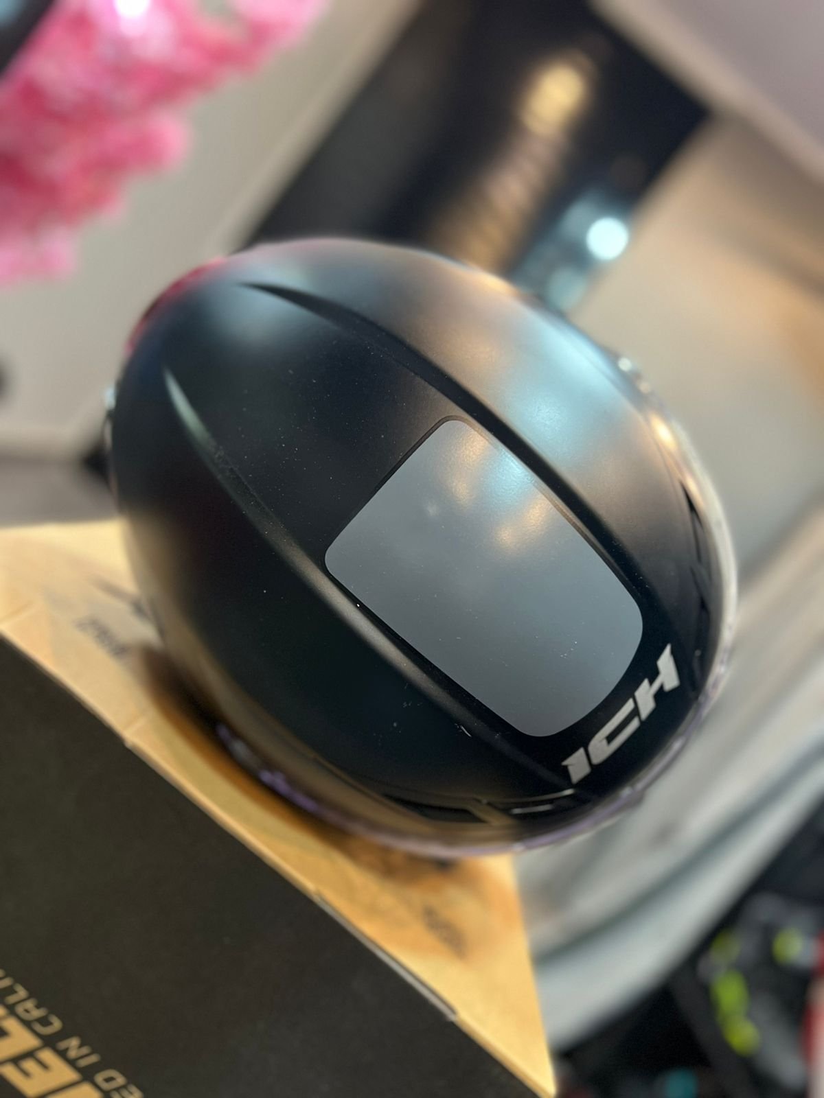 Casco Cerrado ICH 501SP Deus Rojo