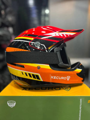 Casco Para niños XECURO 003 Naranja