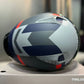 Casco SHAFT 526 SP Evo Euclid Gris Rojo