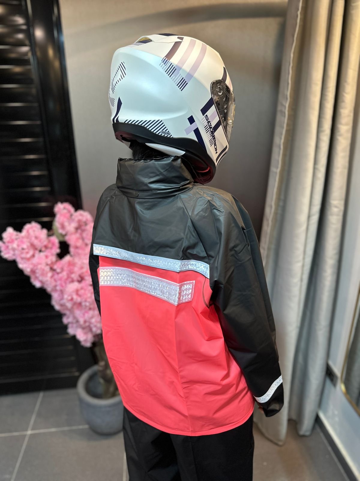 Traje Impermeable DS2M2 Soportado Rosado