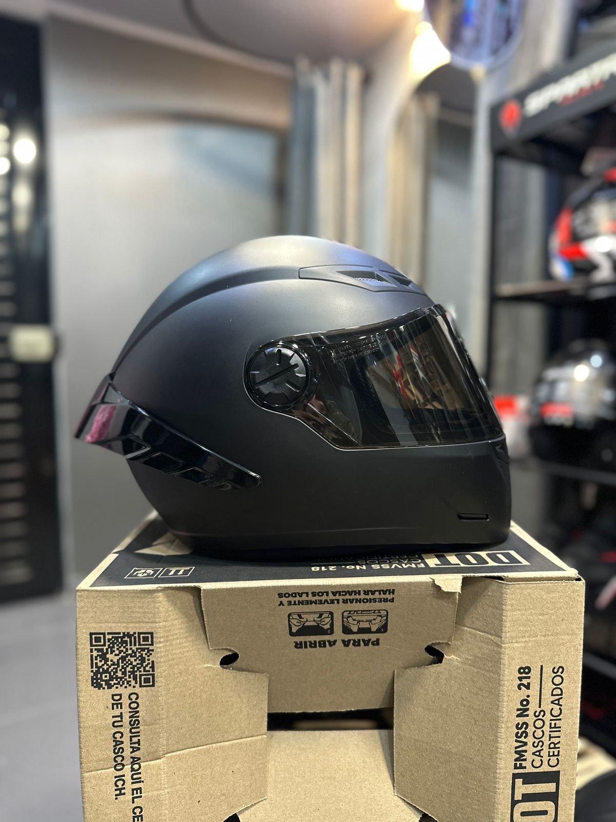 Casco Integral ICH 501 Negro Mate