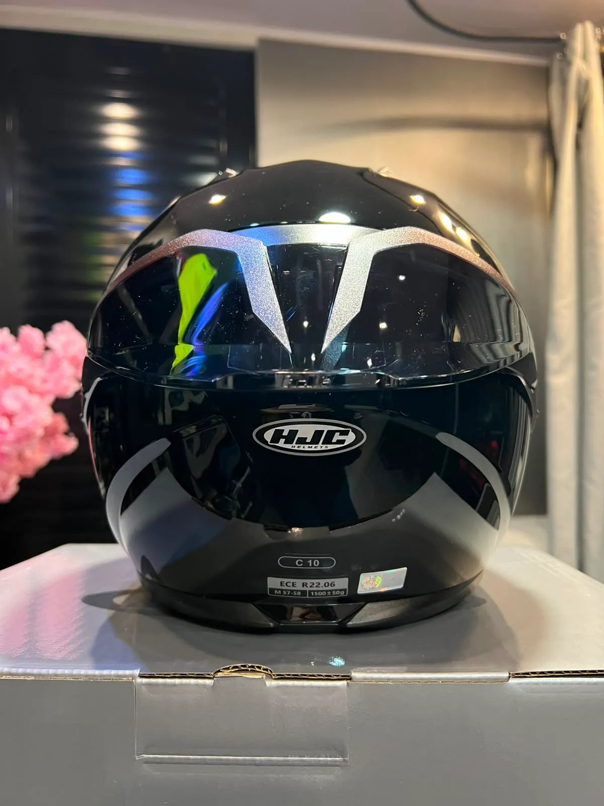 Casco HJC C10 Negro Brillo