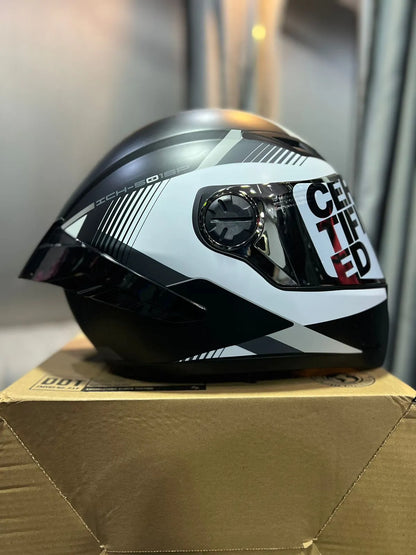 Casco Integral ICH 501 SP Kyanu Blanco Negro