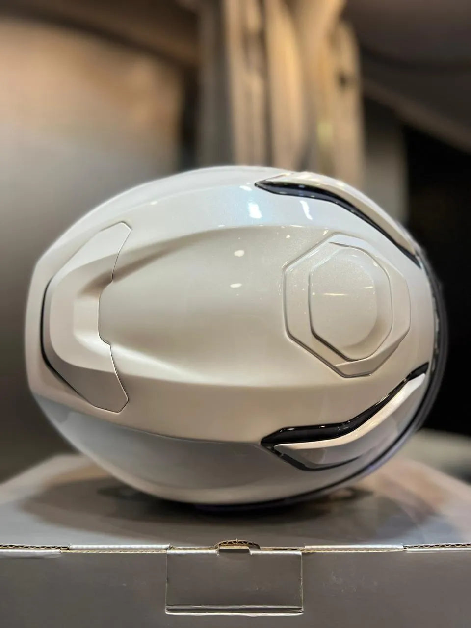 Casco HJC F31 Pearl White