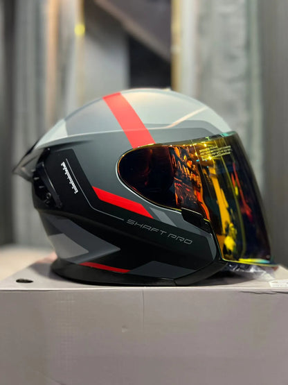 Casco SHAFT PRO SERIES 240DV Cozone Gris Rojo