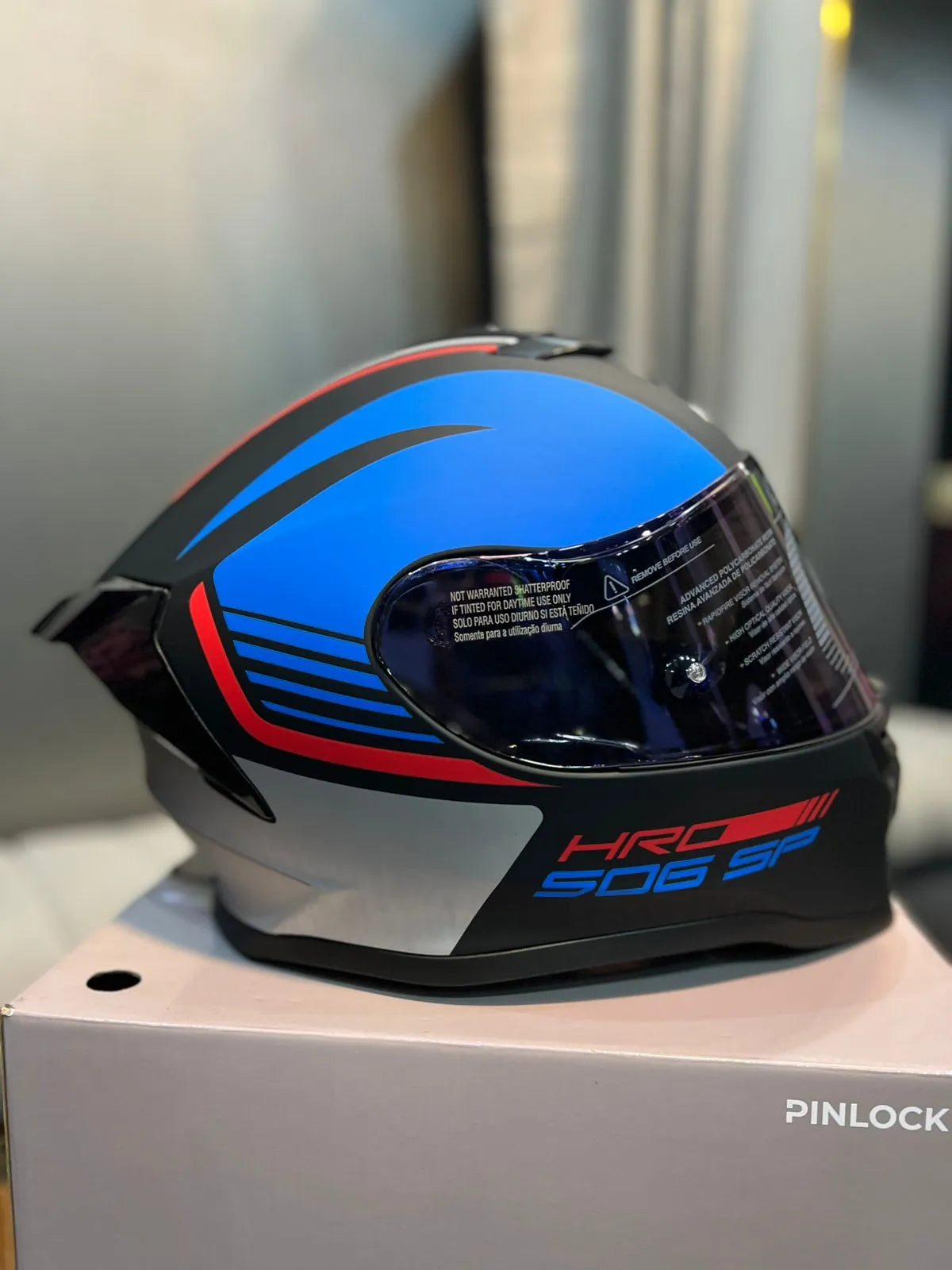 Casco HRO 506SP Wise Azul