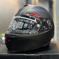 Casco SCORPION EXO Race Air Solid Negro Rojo