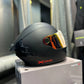 Casco X One 500RS Solid Negro Rojo