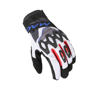 Guantes MACNA Zairon Gris Rojo Azul
