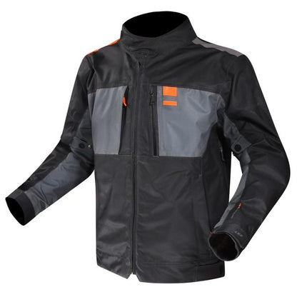 Chaqueta LS2 Titanium Naranja Azul