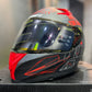 Casco SHAFT 526 SP Evo Gris Rojo