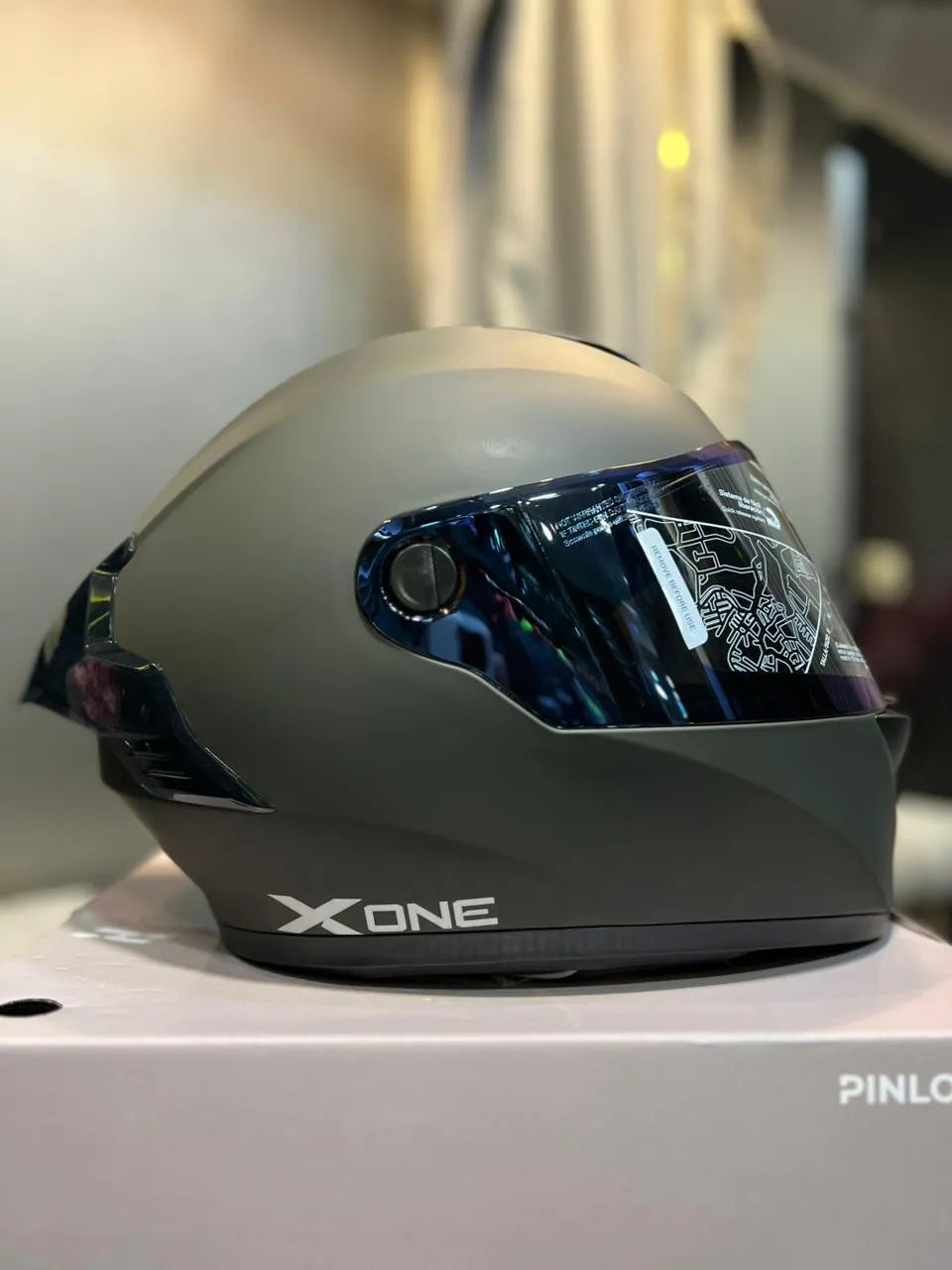Casco X One 500RS Solid Gris Oscuro