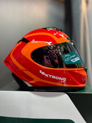 Casco XTRONG XTR DREXO FLAME - ROJO BRILLO