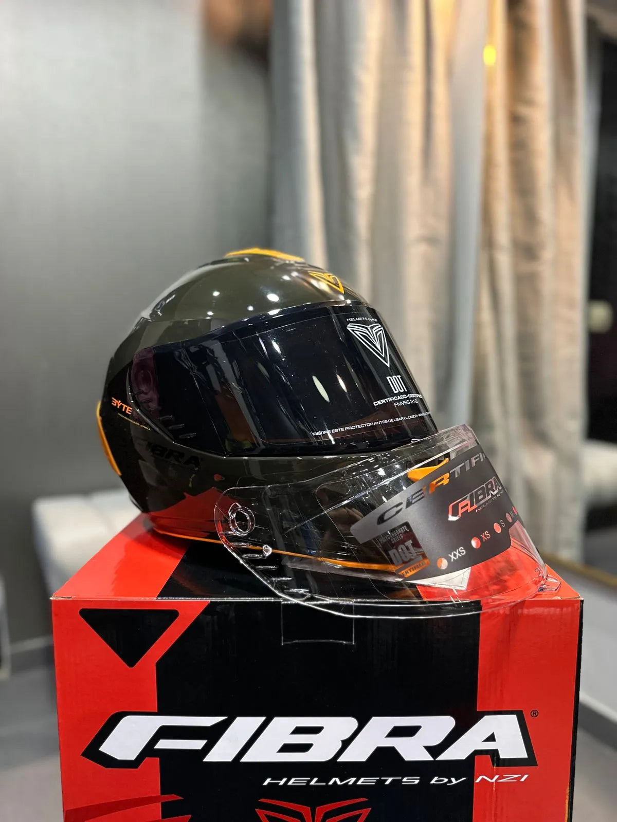 Casco FIBRA Byte Steam Antracite