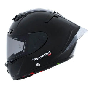 PREVENTA Casco XTRONG XTR DREXO FLAME - NEGRO BRILLO