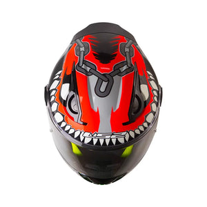 Casco LS2 Niños FF812 Punk Rojo Negro