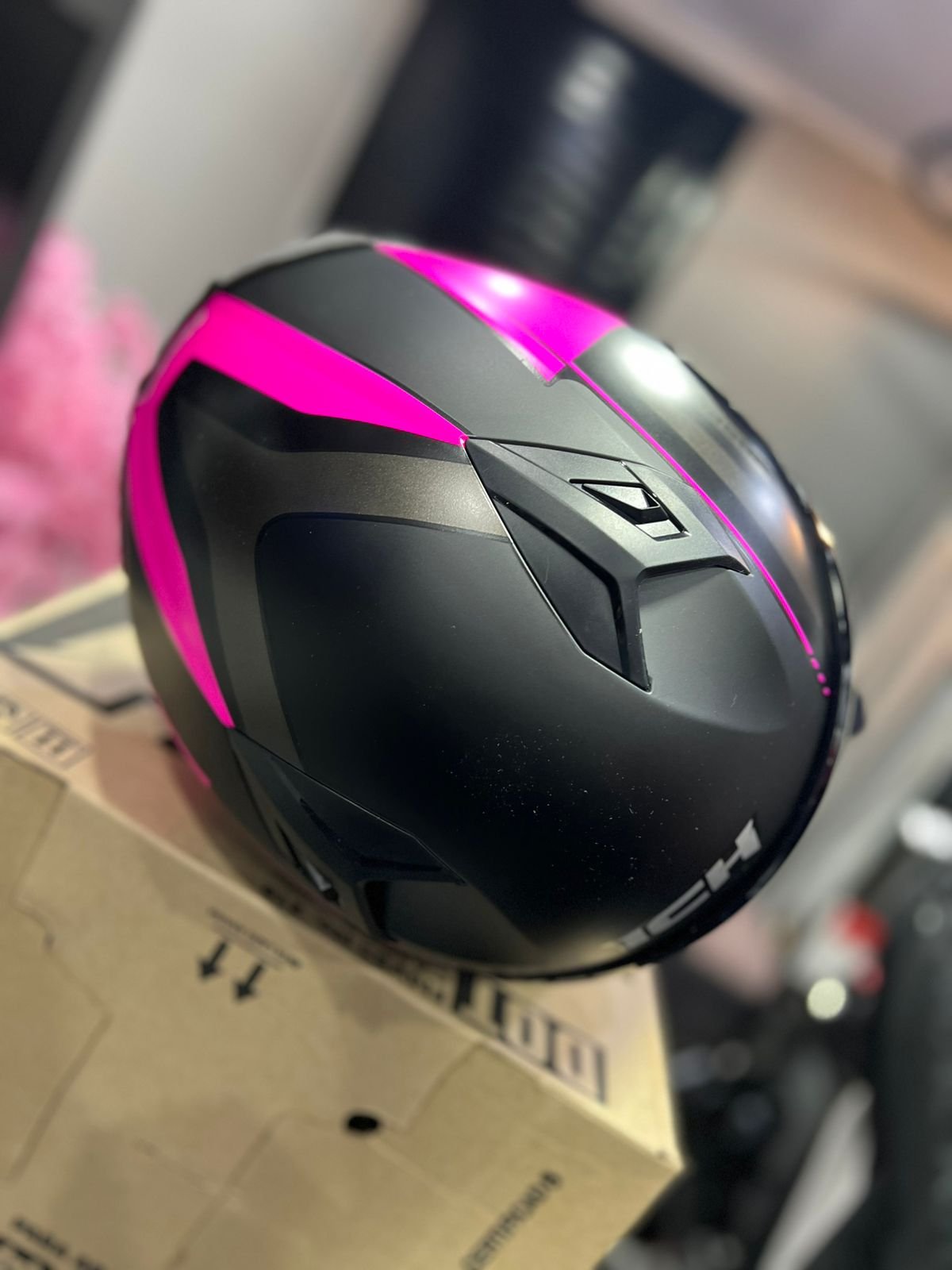 Casco ICH 503SP Duko Rosado