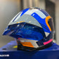 Casco SHAFT 596sp Azul Naranja