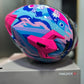 Casco SHAFT PRO SERIES 610DV Azul Rosado