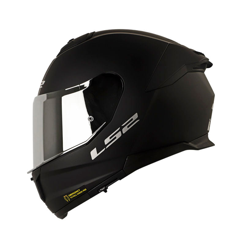 Casco LS2 FF808 Stream II Negro Mate