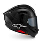 Casco ALPINESTARS S-R7 Negro Brillante