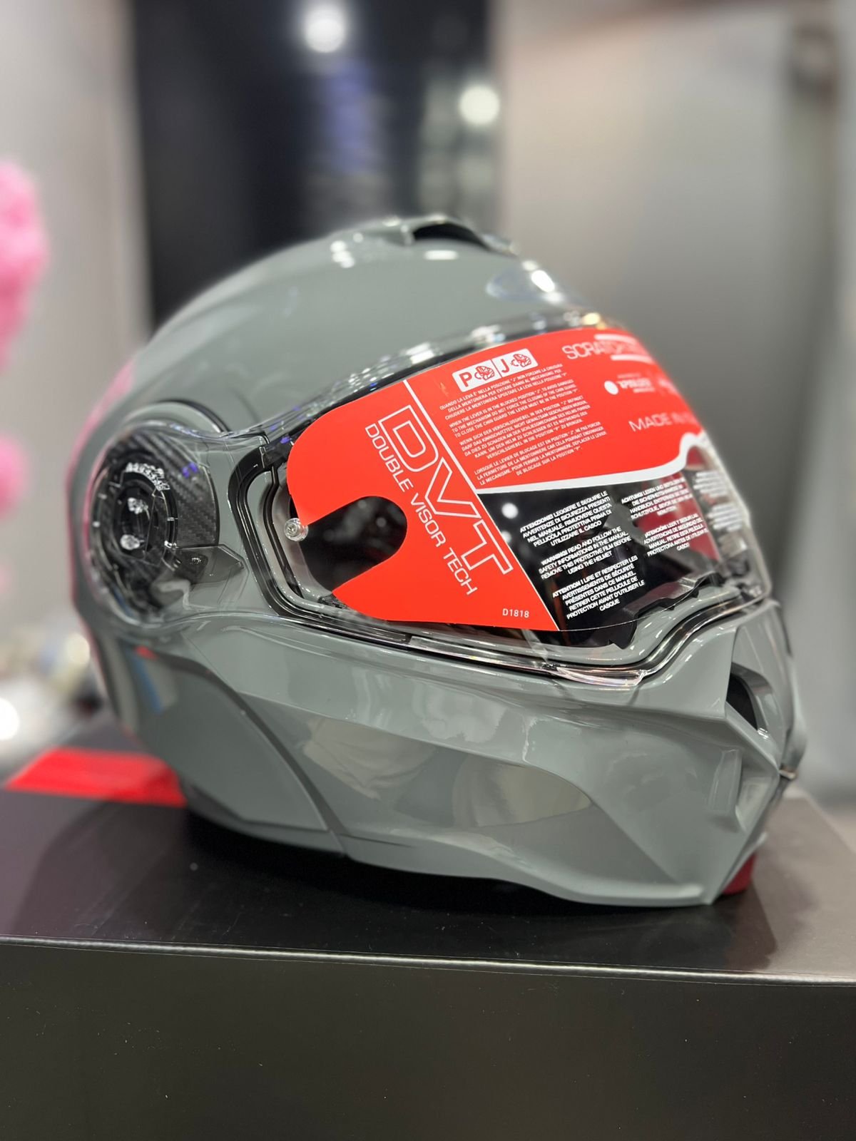 Casco CABERG Duke Evo Gris Brillante