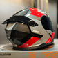 Casco Abatible HRO 3440DV Filo Rojo