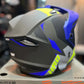 Casco Cross HRO MX3300 DV Yorchi Azul