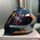 Casco HRO 506SP Ogal Gris Naranja