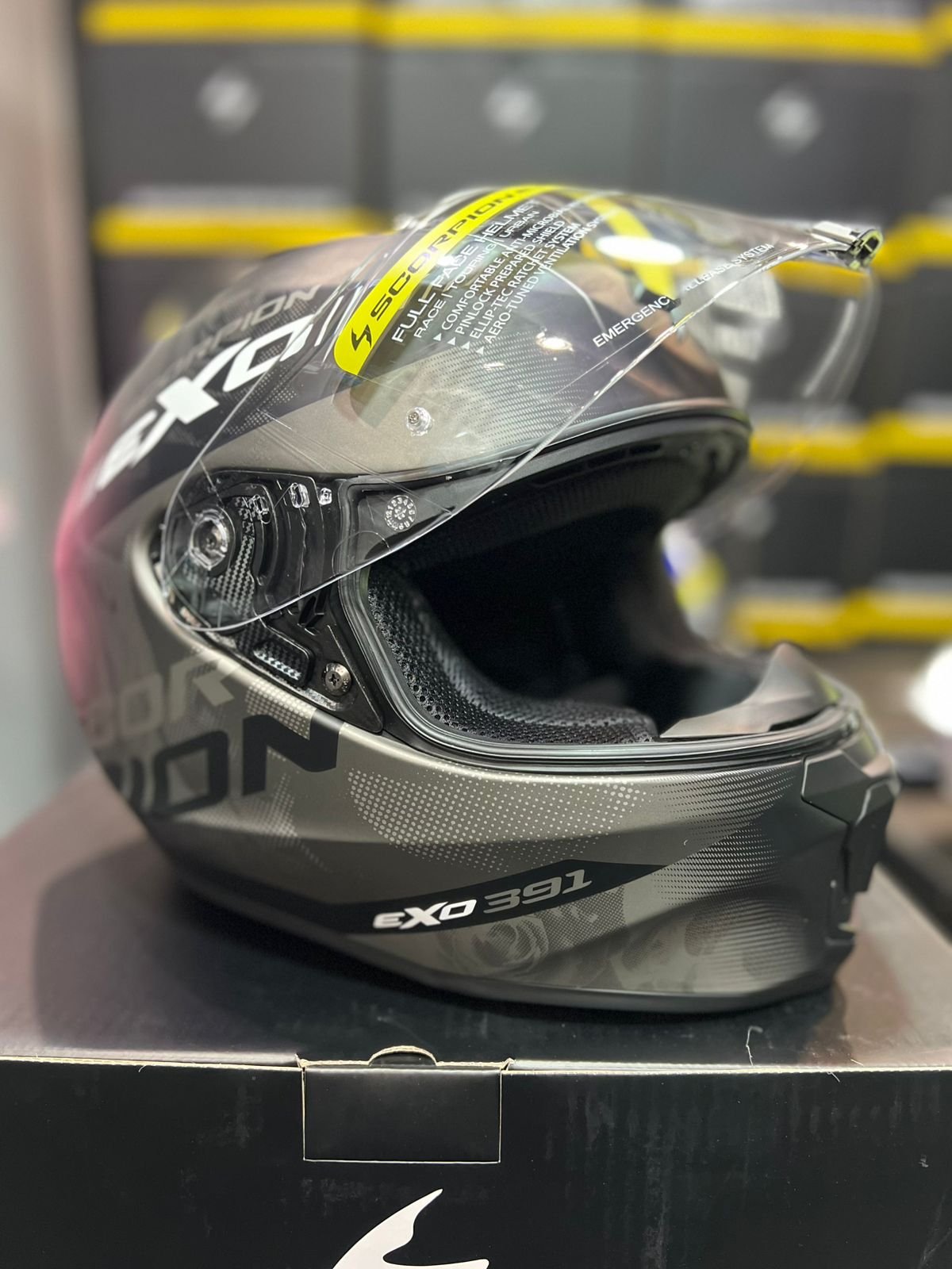 Casco SCORPION EXO 391 AVA Gris