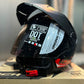 Casco Abierto ICH 102 NYXAR - Gris Rojo