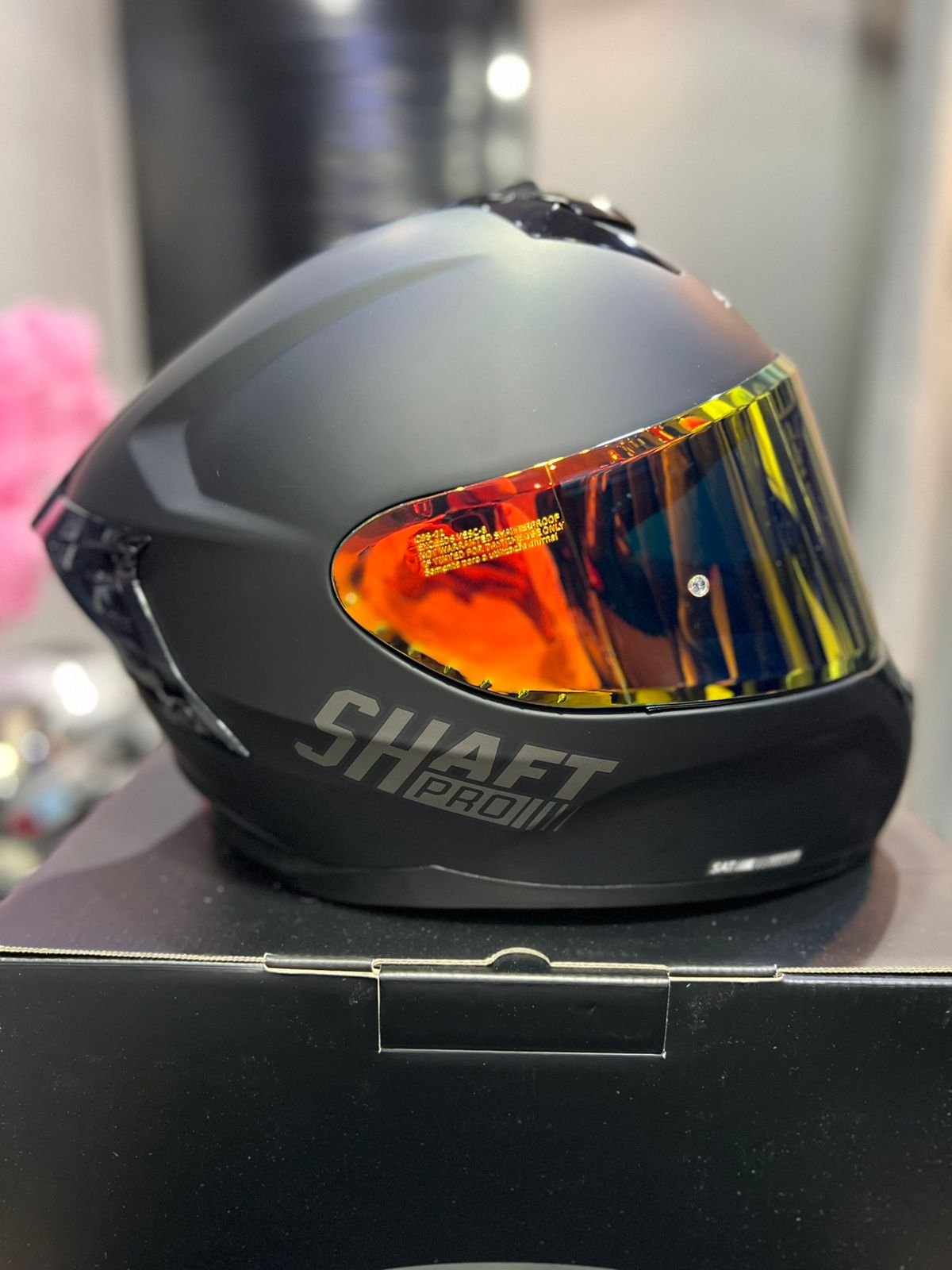 Casco SHAFT PRO SERIES 610DV Negro Mate