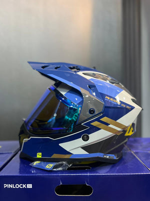 Casco Multiproposito SHAFT MX360 Flush Azul
