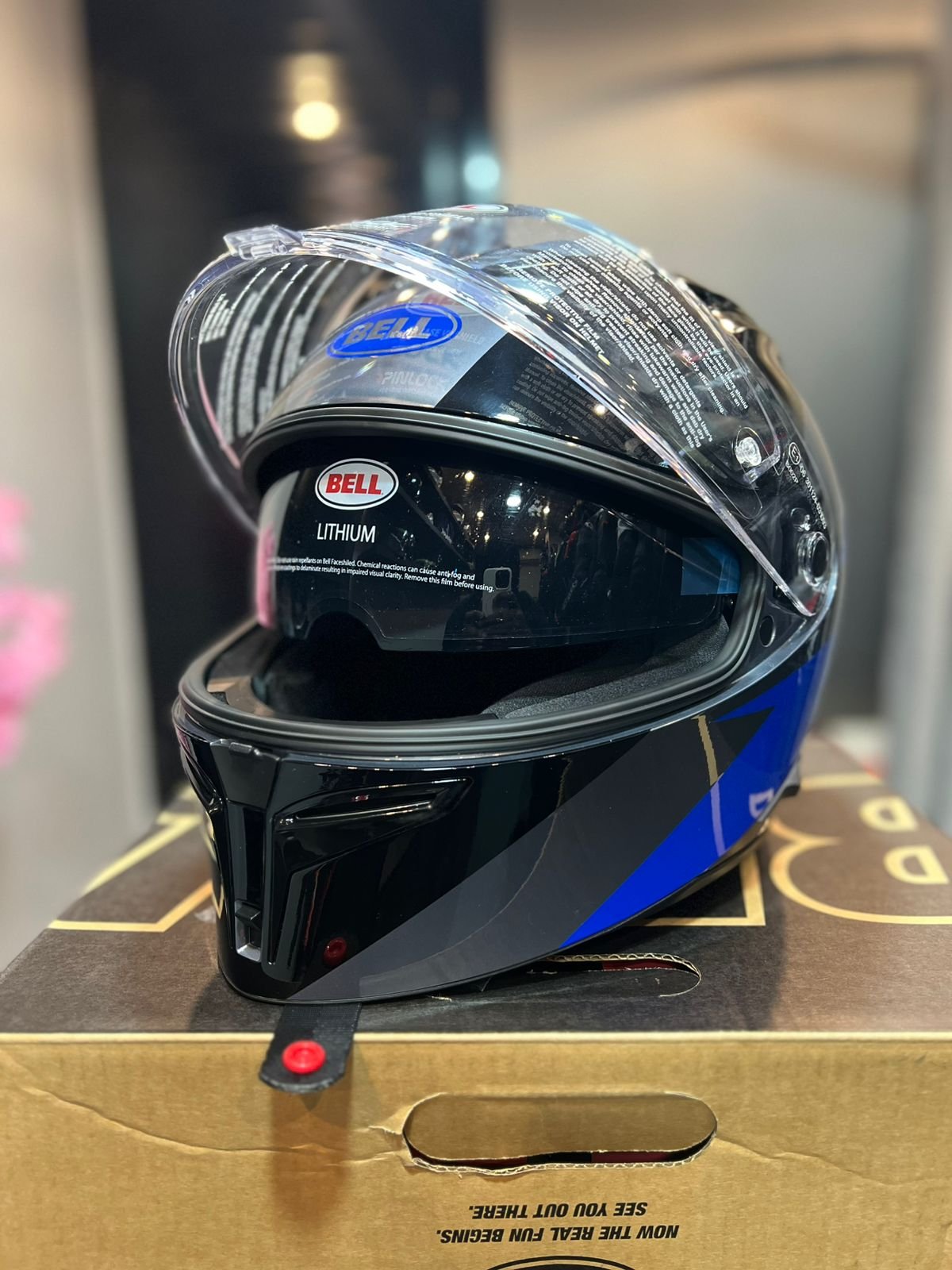 Casco BELL Lithium Azul
