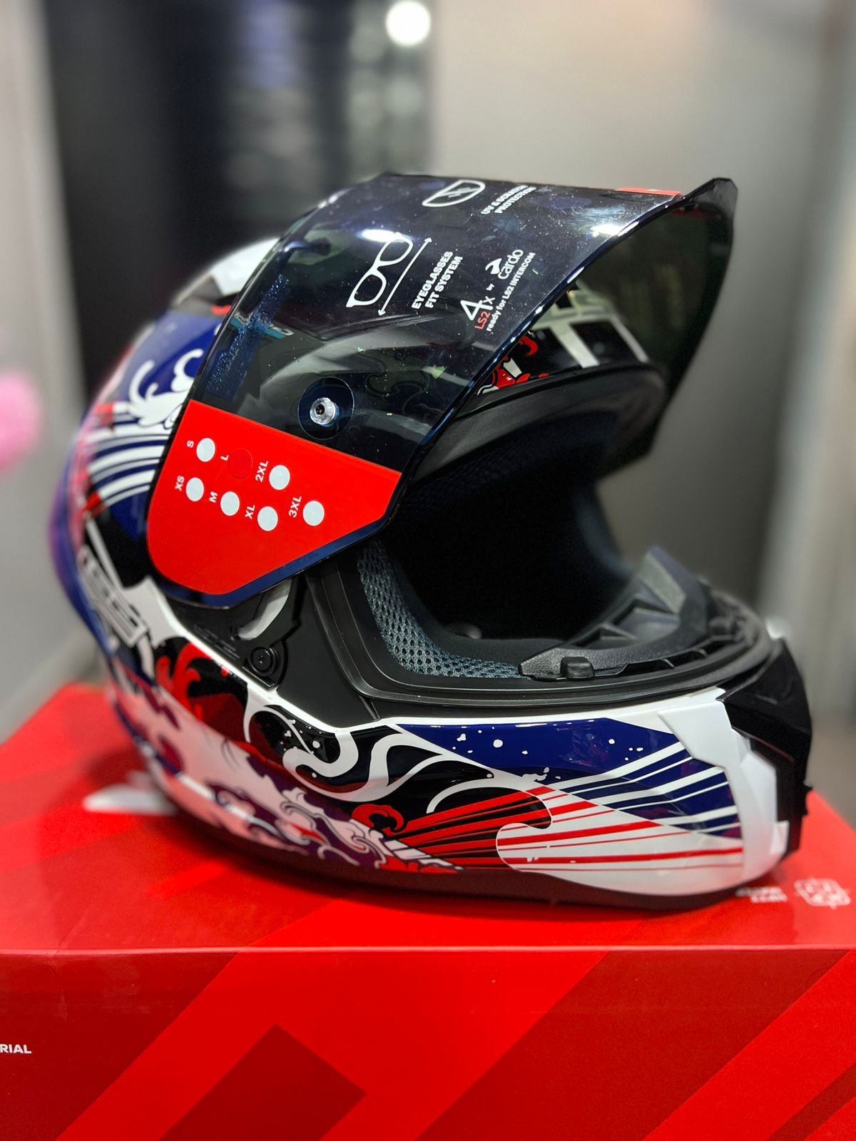 Casco LS2 FF353 Vigo Name Azul