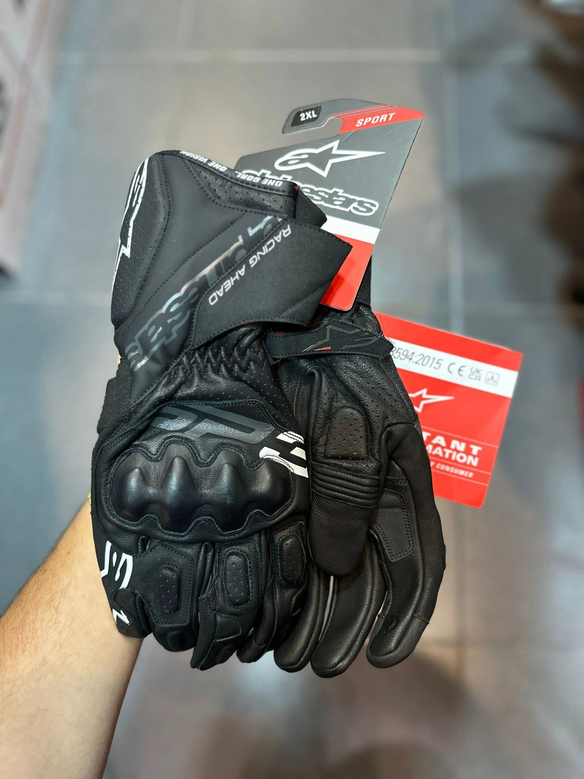 Guantes ALPINESTARS SP-3 Negro