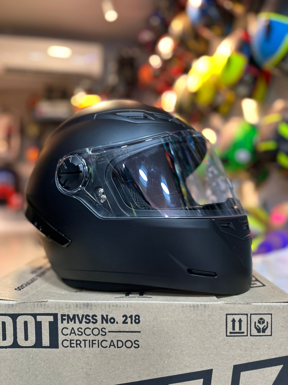 Casco Integral ICH 501 Negro Mate