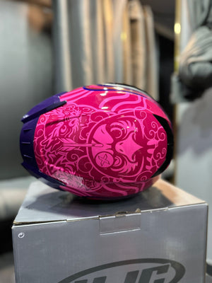Casco X One 500RS Daruma Rosado