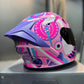 Casco SHAFT 502 DOT Bird Nest Rosado