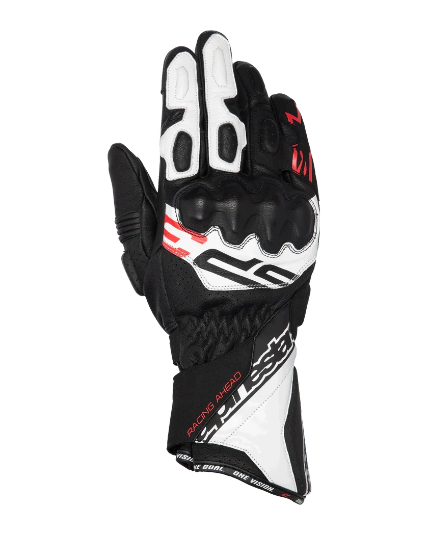 Guantes ALPINESTARS SP-3 Blanco Rojo Negro