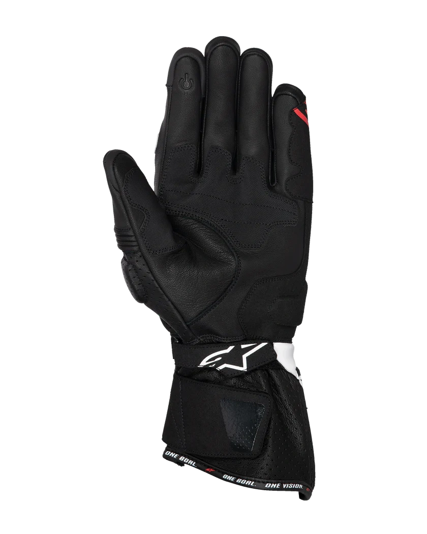 Guantes ALPINESTARS SP-3 Blanco Rojo Negro