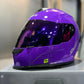 Casco SHAFT 502 DOT Solid Morado