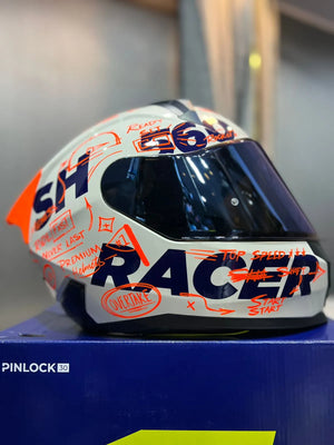 Casco Integral SHAFT 560 EVO Notes Naranja