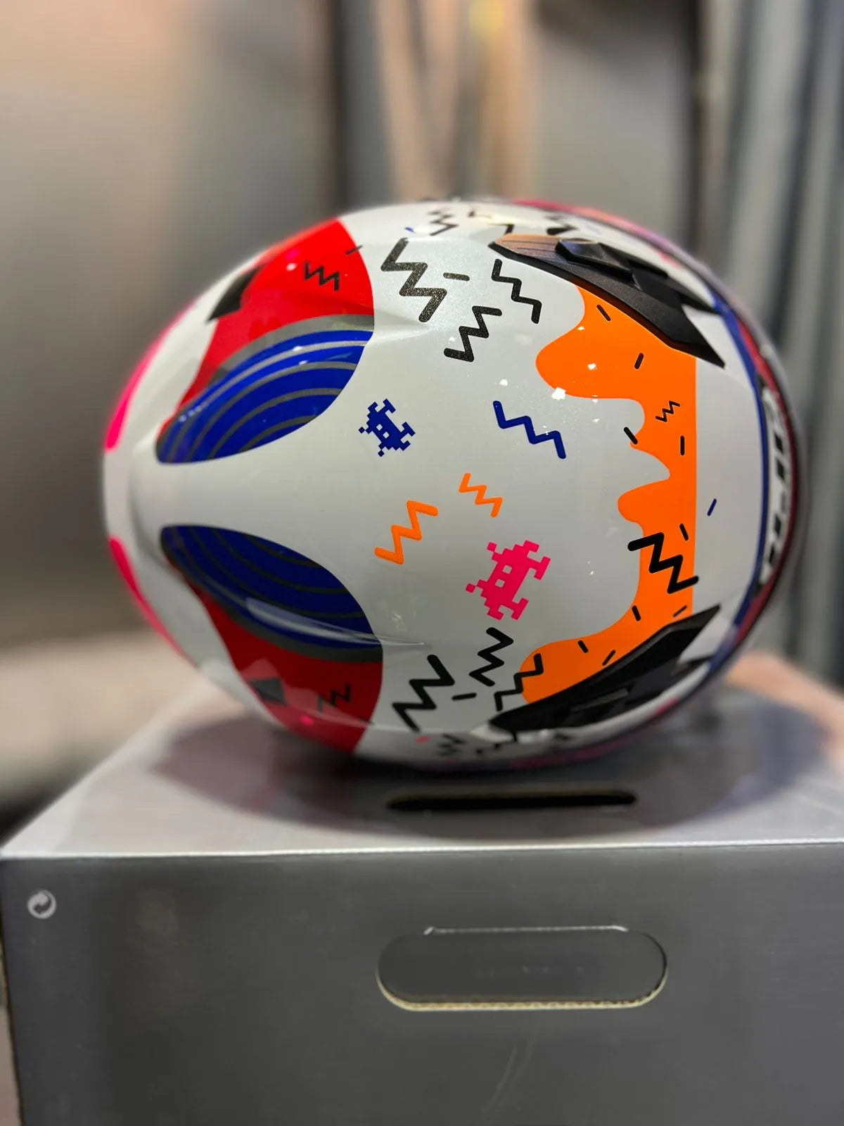 Casco para Niños HJC Y10 Blanco Salmon
