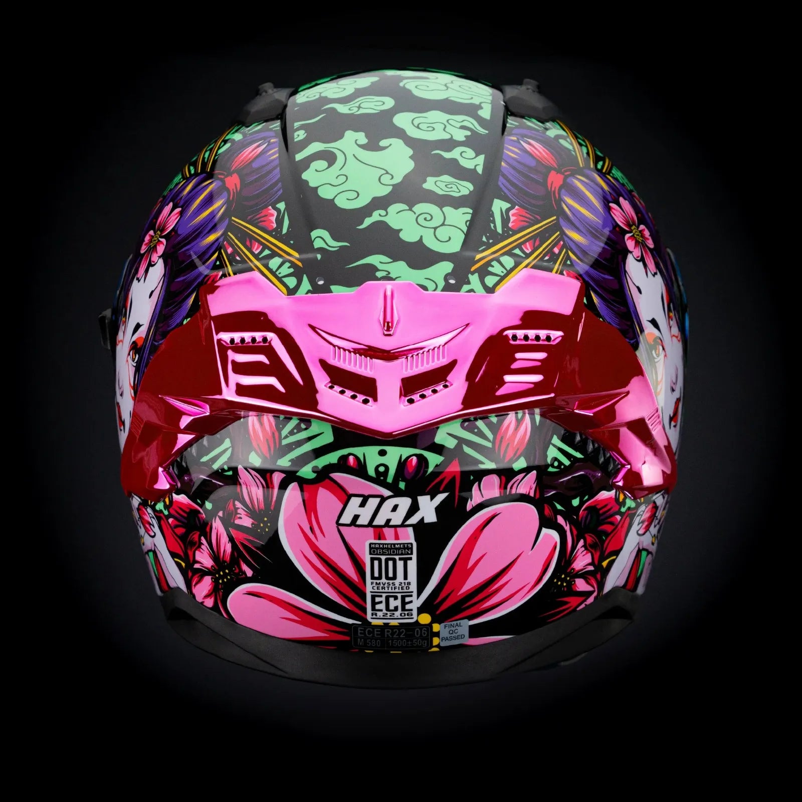 Casco HAX Obsidian Geisha