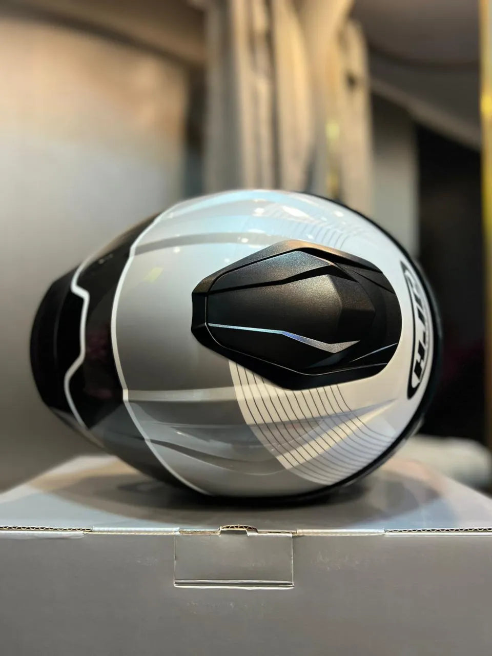 Casco HJC C71 Morix Gris