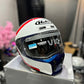 Casco HJC V10 Blanco Azul Rojo