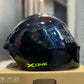 Casco X One 500RS Solid Negro Neon