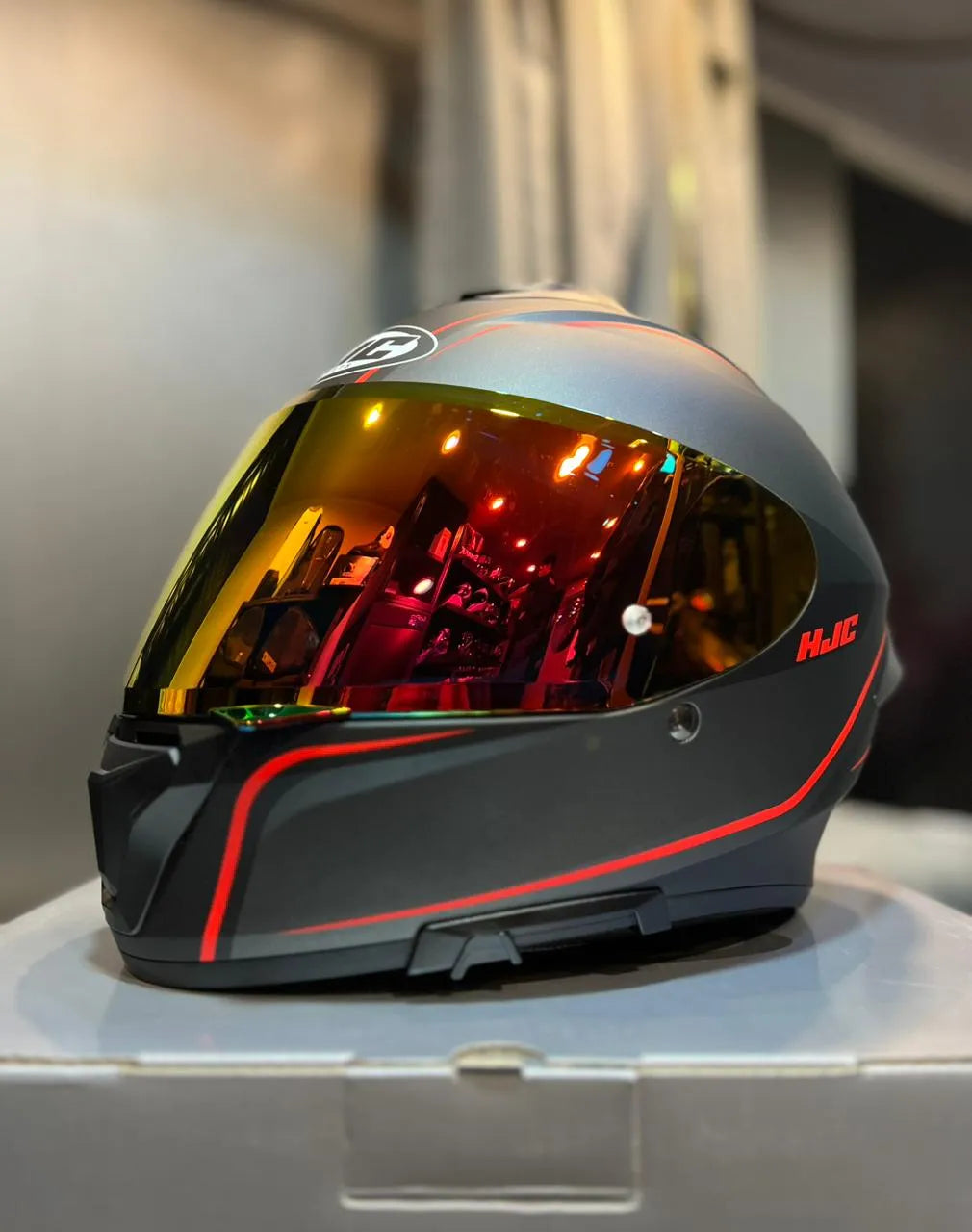 Casco HJC C71 Quez Rojo