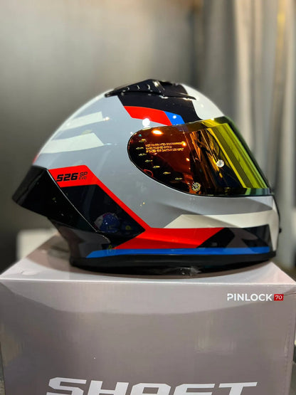 Casco SHAFT 526 SP EVO Invent Gris Rojo